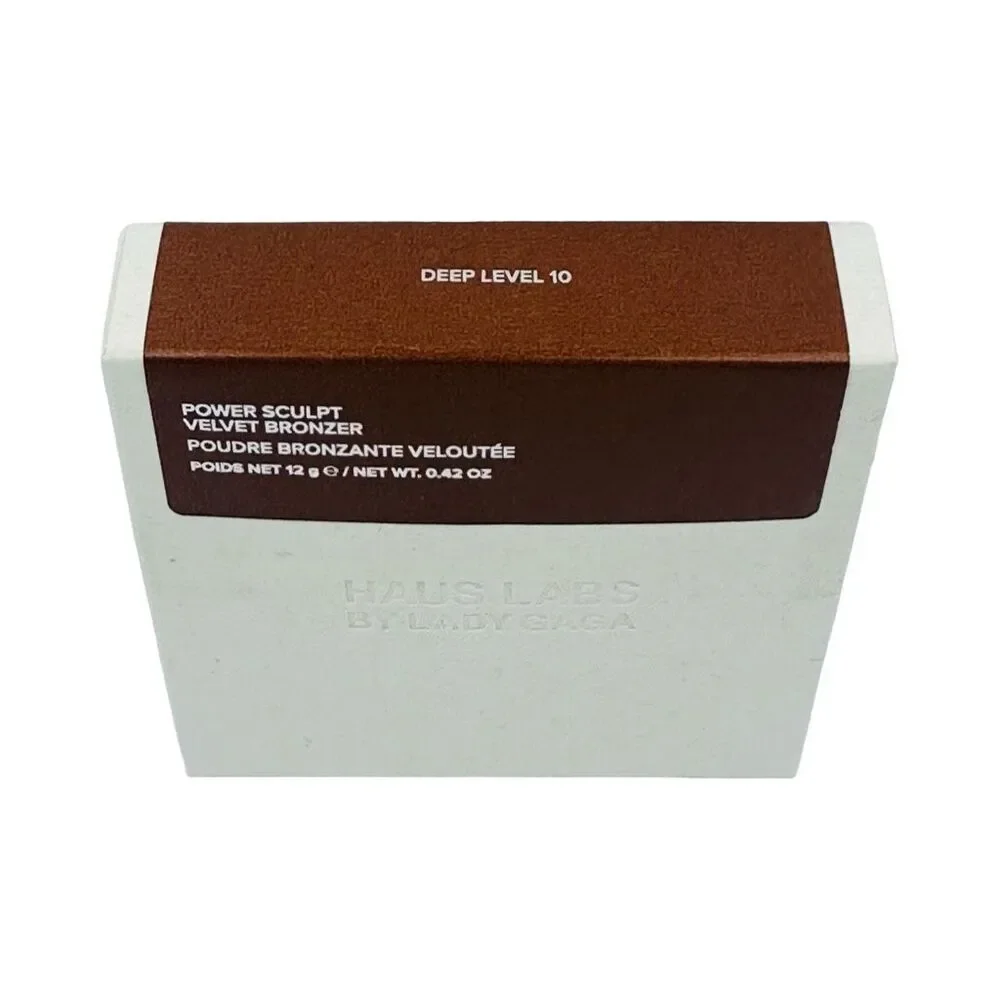 HAUS LABS by Lady Gaga Power Sculpt Velvet Bronzer - Deep Level 10 - 0.42 oz